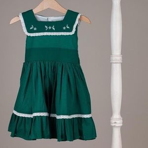 Well Dressed Wolf Green Square Neck Dress